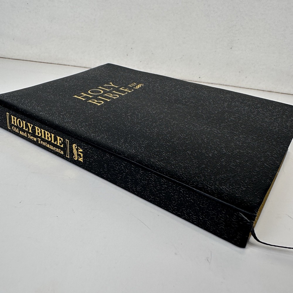 Holy Bible KJV Old And New Testaments Book Small 7.5 x 5.3 in Black Cover