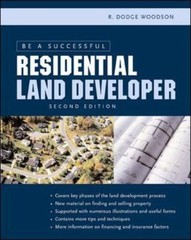 Be a Successful Residential Land Developer, Woodson, R. Dodge, Very Good Book