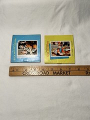 Vintage Lot Of 2 Lollipop Library Illustrated Mini Paper Books USA Made
