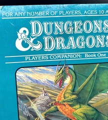 Dungeons & Dragons Players Companion Book One 1984 TSR Fantasy Adventure Game