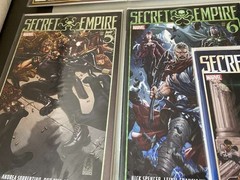 Marvel secret empire complete run #0-10 plus omega bagged and boarded hydra cap