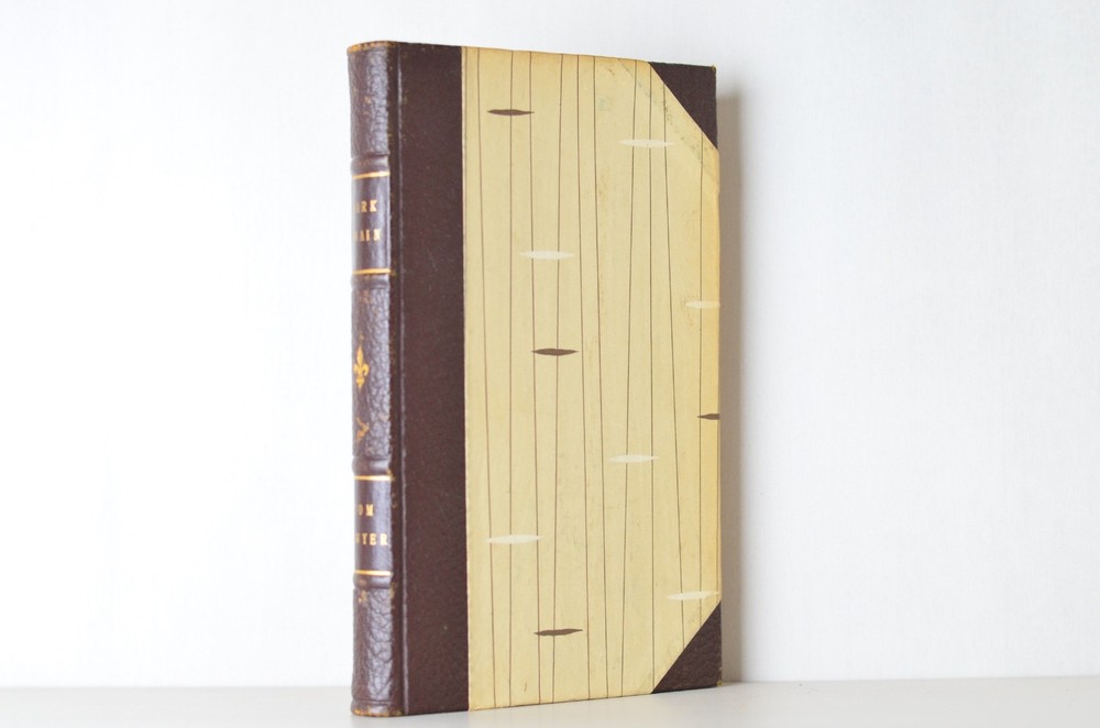 Faux Leather Bound Tom Sawyer by Mark Twain 1961 – Danish Language