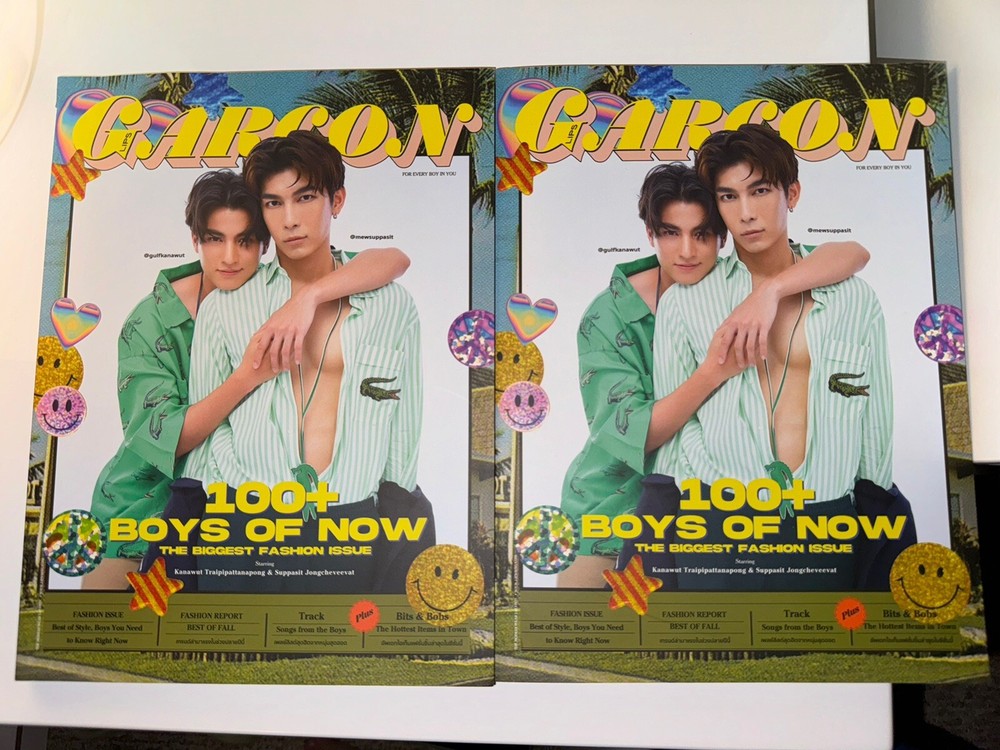 Lips Garcon Thailand 100+ Boys Of Now MewGulf Ch3 Actors BillkinPP MaxTul SaveG
