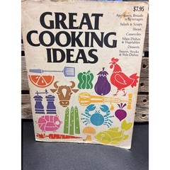 Vintage Cookbook 1978 Cooking Ideas, Softcover 572 Pages