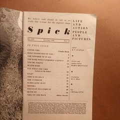 spick Vintage Magazines Non Full Nudity issues number 155