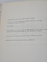 The Recognitions by William Gaddis 1955 First Edition Harcourt Brace & Company
