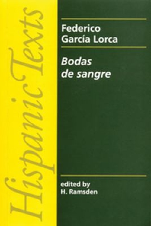 Bodas de Sangre Paperback Federico Garcia Lorca