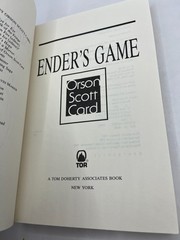 Orson Scott Card – Ender’s Game ~ SIGNED ~ 1992 ~ Author’s Definitive Ed