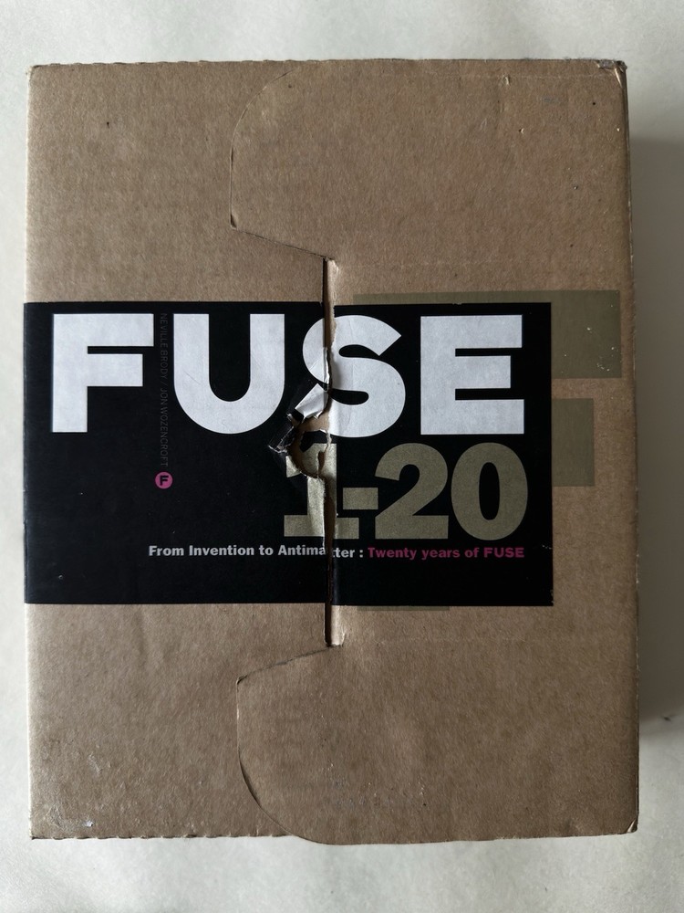 Fuse 1-20 : From Invention to Antimatter : Twenty years of FUSE – Neville Brody