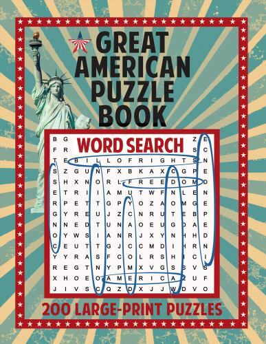 Great American Puzzle Book, USA, Great American Puzzle Books, Paperback