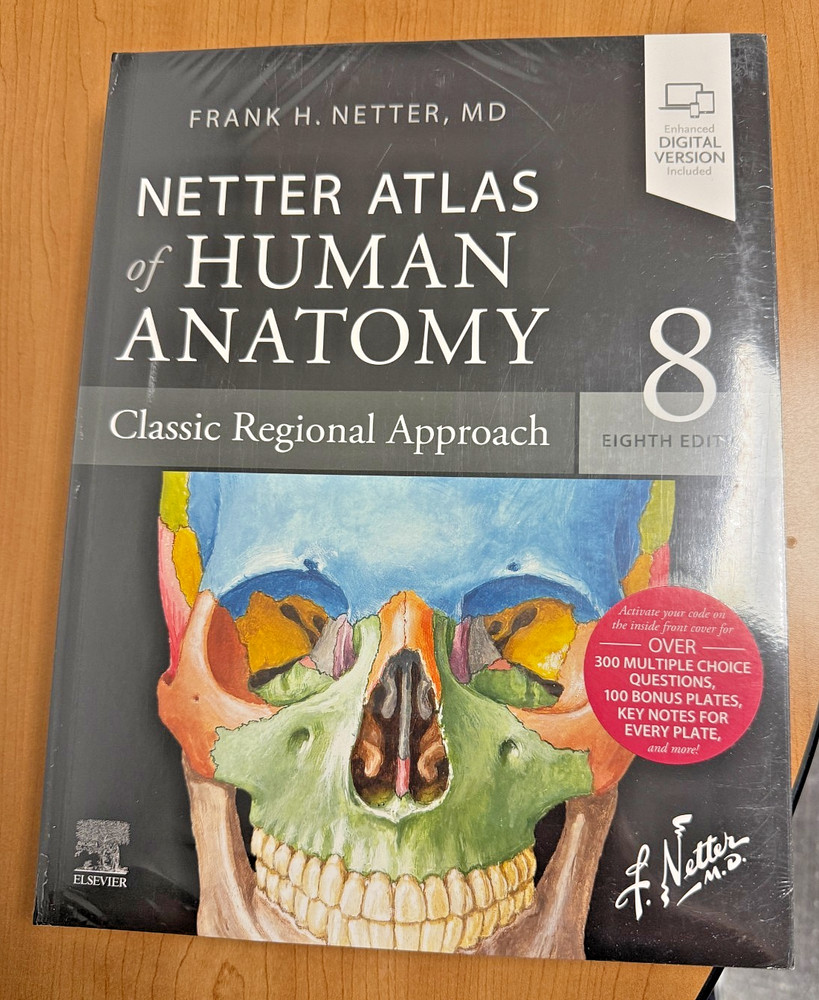 Netter Atlas 8th edition New – plastic wrapped