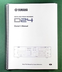 Yamaha D24 Instruction Manual: 211 Pages & Protecetive Covers!