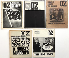 5 x OZ MAGAZINE SYDNEY. Australian Oz