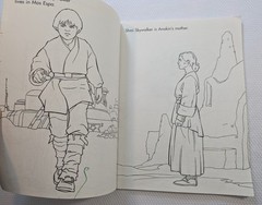 Star Wars Episode 1 Anakin’s Adventures To Color 1999 Coloring Book 52 Pages