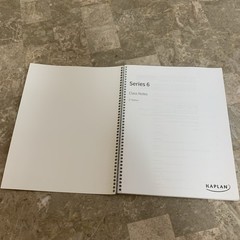 Kaplan Securities Series 6 License Exam Manual Class Notes 2nd Ed Quicksheet Lot