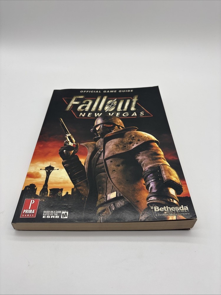 Fallout: New Vegas PRIMA Official Game Guide book Map