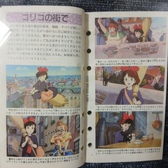 Studio Ghibli Kiki’s Delivery Service Postcard Set with SYSTEM DATA NOTES & Ind