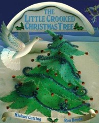 The Little Crooked Christmas Tree – paperback, 9781895565768, Michael Cutting
