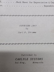 Vintage Agriculture Farm Ledger Carlyle Systems – T.H Erickson Strum Flour&Feed