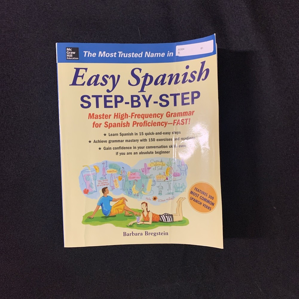 Easy Spanish Step-By-Step, Great for Homeschool – McGraw Hill, by Bergstein