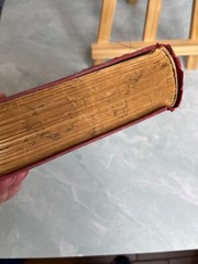 Antique 1907 Daniel And The Revelation book hardcover Uriah Smith 800 Pages