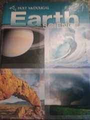 Earth Science Holt McDougal Hardcover Textbook