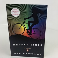 Bright Lines: A Novel Paperback Book Arc Copy Islam, Tanwi Nandini Very Good