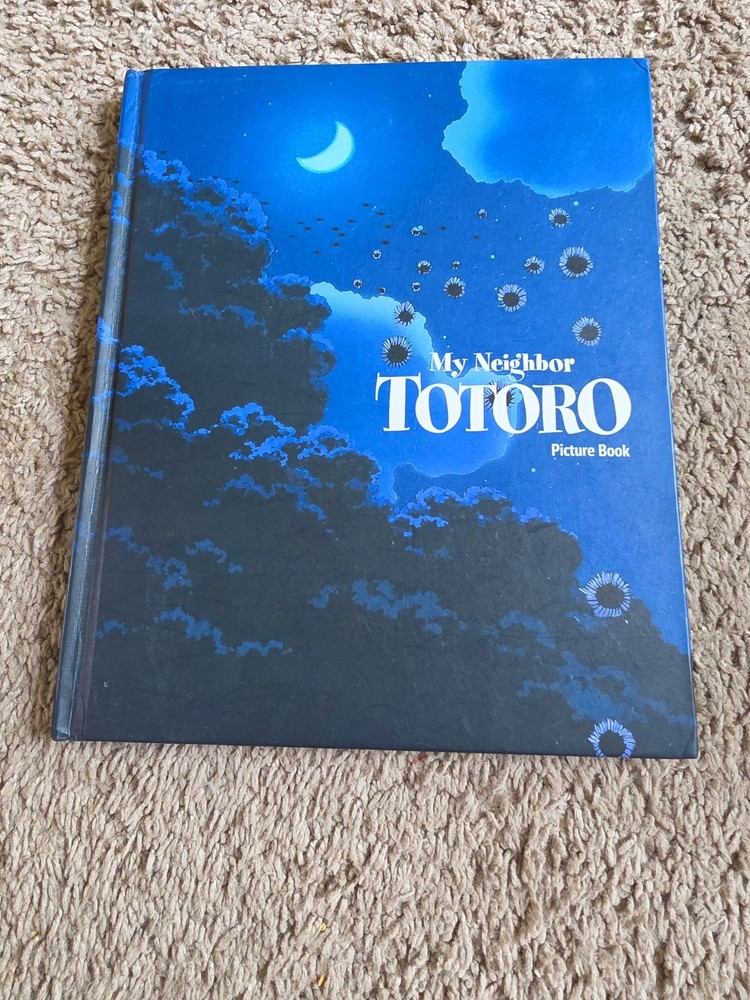 My Neighbor Totoro Picture Book Hardcover Hayao Miyazaki Japanese Book