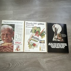 National Geographic Magazine Lot Of 3 Issues 1972