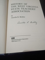 HISTORY OF THE WEST VIRGINIA STATE TEACHERS ASSOCIATION, AR. BUCKLEY HB