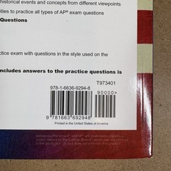 AMSCO AP United States History CLASSIC EDITION 2026 FREE PRIORITY SHIP