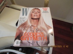 Gwyneth Paltrow , W Magazine , Sept.2007 , Biggest Issue Ever ,640 Pages , Heavy