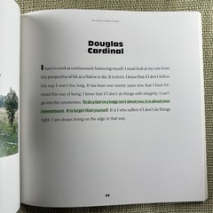 THE NATIVE CREATIVE PROCESS Douglas Cardinal and Jennette Armstrong First