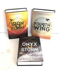 Rebecca Yarros THE EMPYREAN Complete Series Set 1-3 Lot of 3 ALL Hardcover Books
