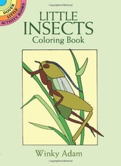 Little Insects Coloring Book (Dover Lit…, Adam, Winky