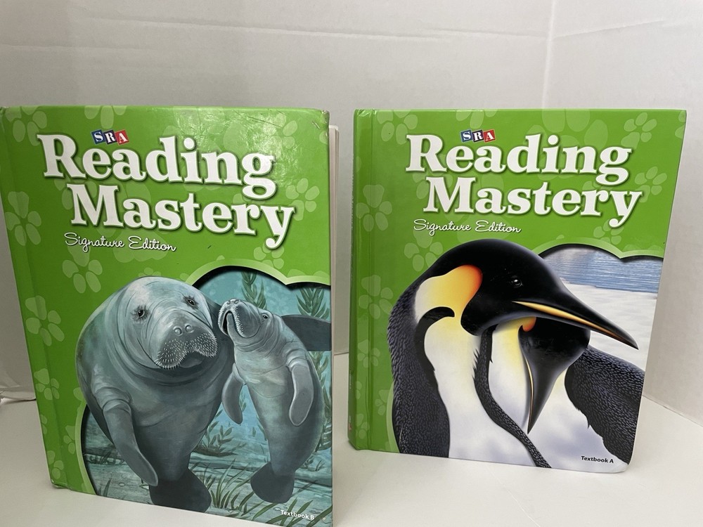 SRA McGraw Hill Reading Mastery Signature Edition Textbook A & B