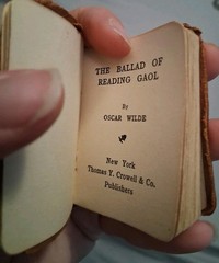 Tiny Soft Leather “The Ballad of Reading Gaol” by Oscar Wilde Undated/G/2×2.5 in