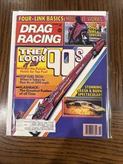 Drag Racing Monthly Nov 1989 The Look Of The 90s Bagged And Boarded!!!