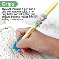 Magic Ink Reusable Handwriting Copybooks – 4-in-1 for Kids Skill Development