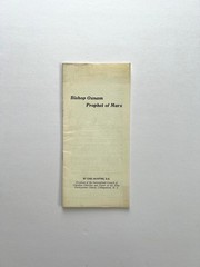 Carl McIntire. Bishop Oxnam: Prophet of Marx. Christian Beacon Press. 1953. 1st.