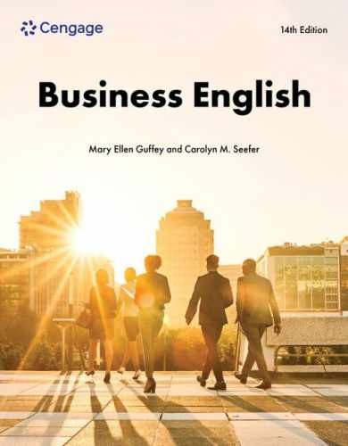 Business English – Paperback, by Guffey Mary Ellen; Seefer Carolyn – Very Good o