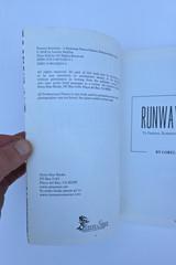 Signed Runway Runaway : A Backstage Pass to Fashion, Romance and Rock ‘n Roll