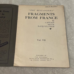The Bystanders Fragments of France Vol VII 1910s WWI Comics Illustrations