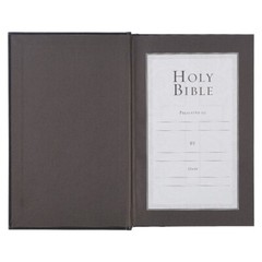 The Holy Bible King James Version Hardcover / Jesus Words In Red / Black
