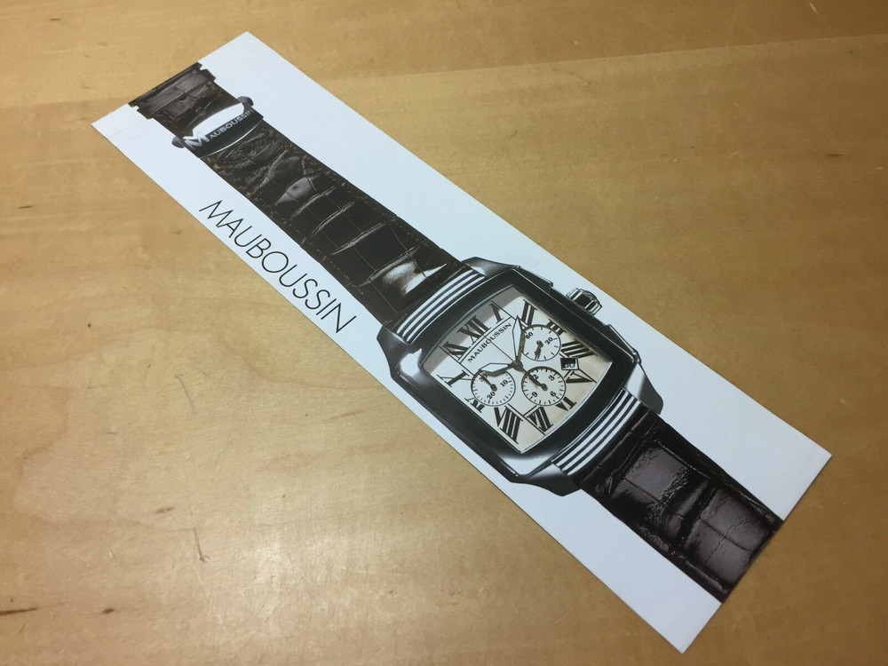 Bookmark – MAUBOUSSIN – Chronograph – 24.5 Cm X 6.8 Cm – Bookmark