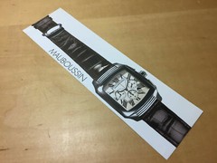 Bookmark – MAUBOUSSIN – Chronograph – 24.5 Cm X 6.8 Cm – Bookmark