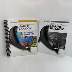 Apologia Exploring Creation Marine Biology 2nd Ed Student Notebook and Solutions