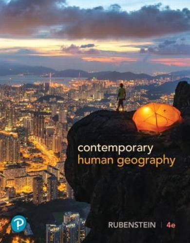 Contemporary Human Geography (4th Edition) – Paperback – GOOD