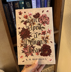K. M. Moronova Once Upon a Demon’s Heart Hardcover Signed Bookish Box Luxe