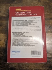 AMSCO Advanced Placement United States Government & Politics, 3rd Edition
